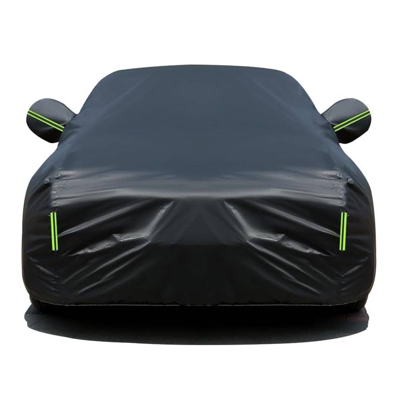 Auto Abdeckplane für Golf 8 VW MK8 2019 2020 2021 2022 2023 2024 5-Seat, Auto Abdeckplane Wasserdicht Uv-Beständig Autoabdeckung Outdoor Zubehör,J von BaoLianBaiHuo