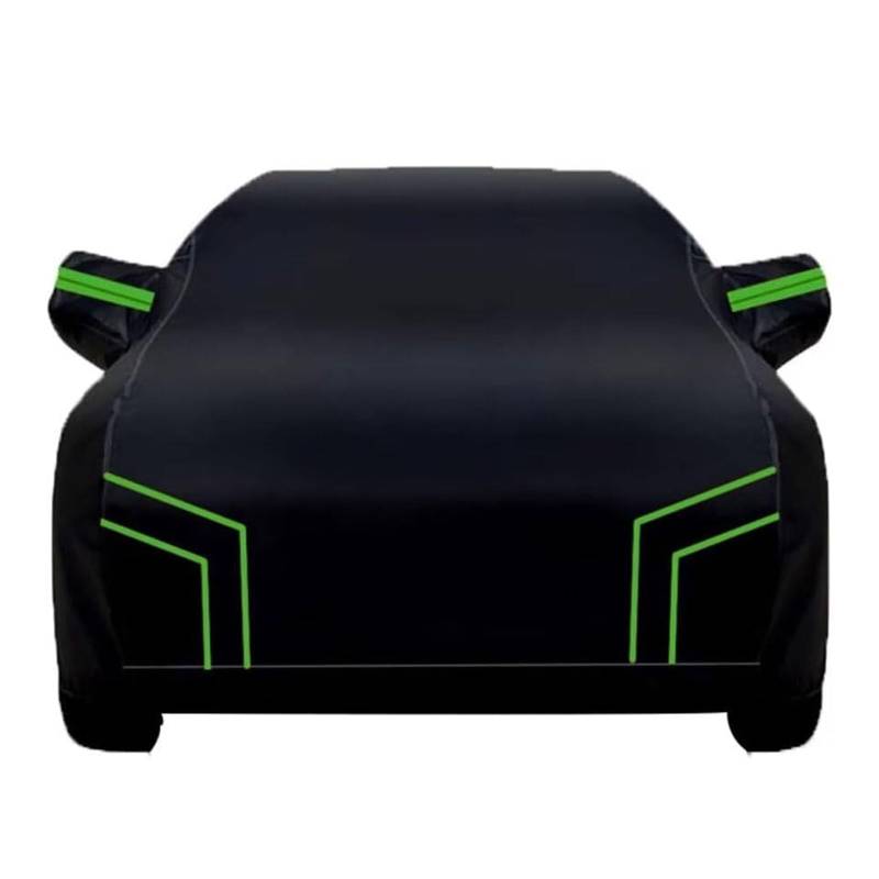 Auto Abdeckplane für Golf 8 VW MK8 2019 2020 2021 2022 2023 2024 5-Seat, Auto Abdeckplane Wasserdicht Uv-Beständig Autoabdeckung Outdoor Zubehör,K von BaoLianBaiHuo