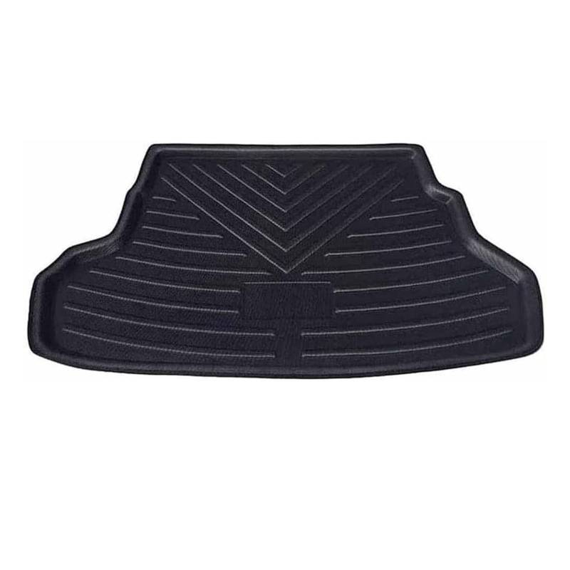Auto Kofferraummatte FüR N-issan Tiida 2005-2010, Gummi Teppich Heck Kofferraum Protektor Pad Kratzfest Zubehör von BaoLianBaiHuo