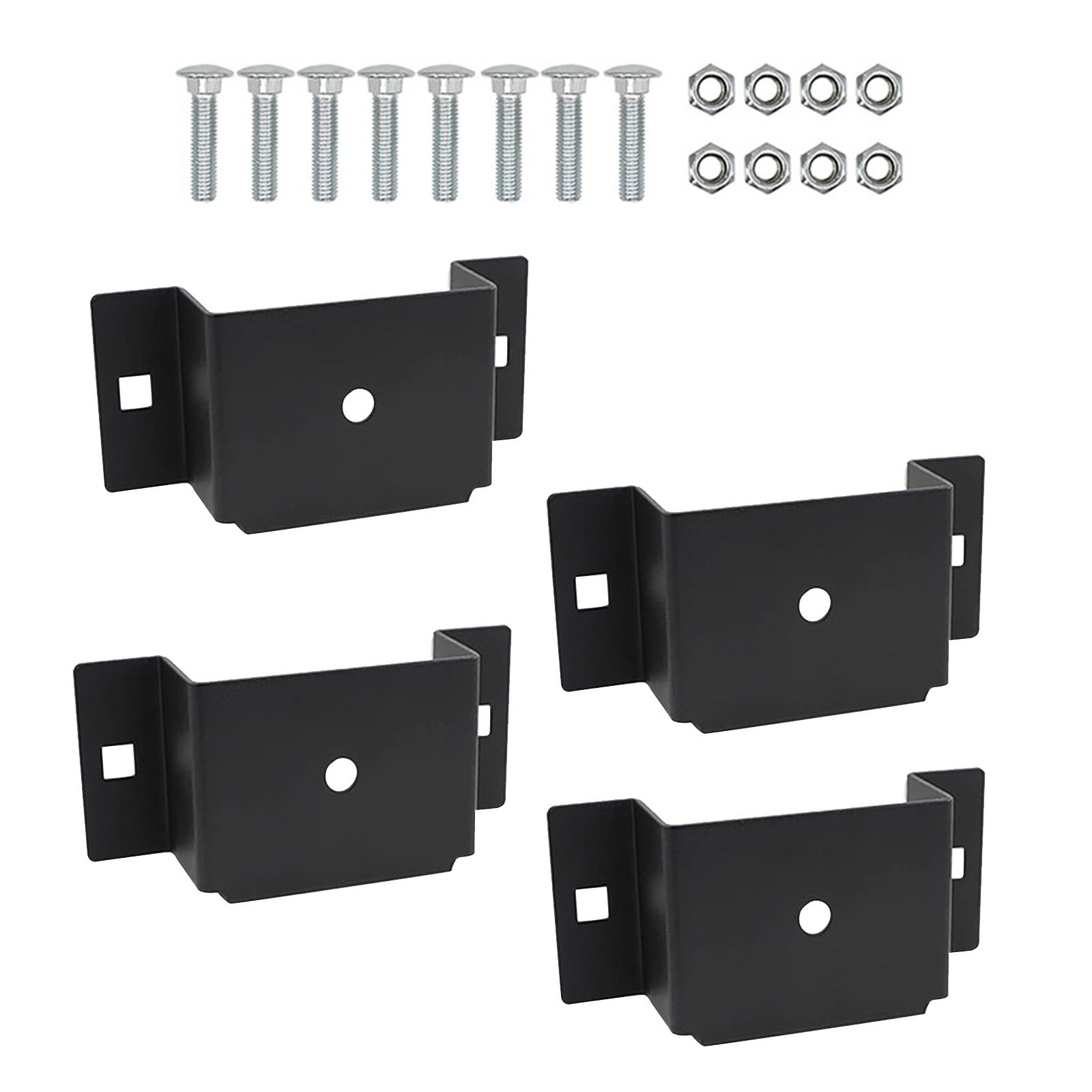 Baoblaze 4X Anhängertaschen für 2 '' x 4 '' Holz professionelles Metall rost Baoblaze 4X Anhängertaschen für 2 '' x 4 '' Holz professionelles Metall rost von Baoblaze