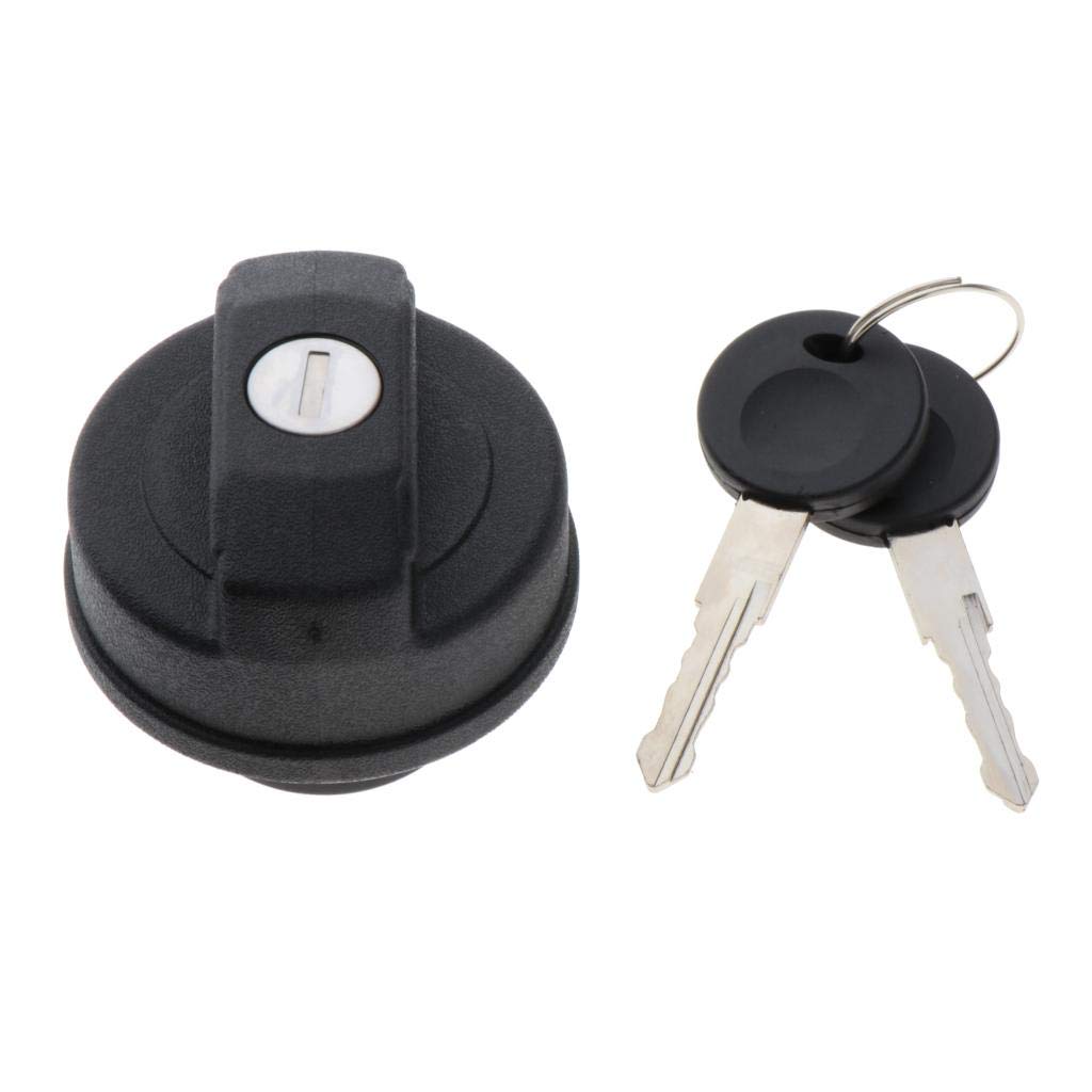 Baoblaze 65mm Auto Verriegelung Tankdeckel w/Hauptpunkt, Key Auto Zubehör Schwarz anzüge für VW Insekten Caddy Baoblaze 65mm Auto Verriegelung Tankdeckel w/Hauptpunkt, Key Auto Zubehör Schwarz anzüge für VW Insekten Caddy von Baoblaze