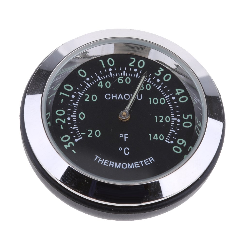 Baoblaze Mini Autothermometer Messung Temperatur im Innenraum oder Außenbereich, selbstklebend, Schwarz Baoblaze Mini Autothermometer Messung Temperatur im Innenraum oder Außenbereich, selbstklebend, Schwarz von Baoblaze