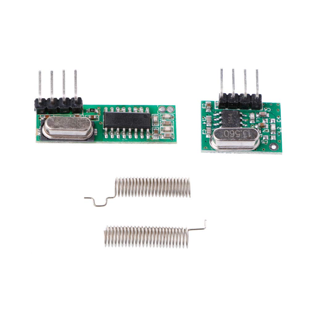 Baodanjiayou 1 Set 433 MHz Superheterodyne RF Receiver Transmitter Module Kit mit 2 Antennen von Baodanjiayou