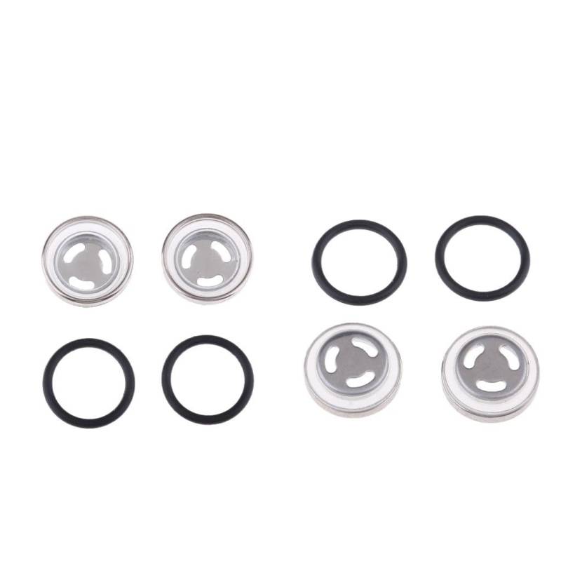 BaotyJie 4 Teile 18mm Bremsvisier für Motorrad mit Dichtungen von BaotyJie
