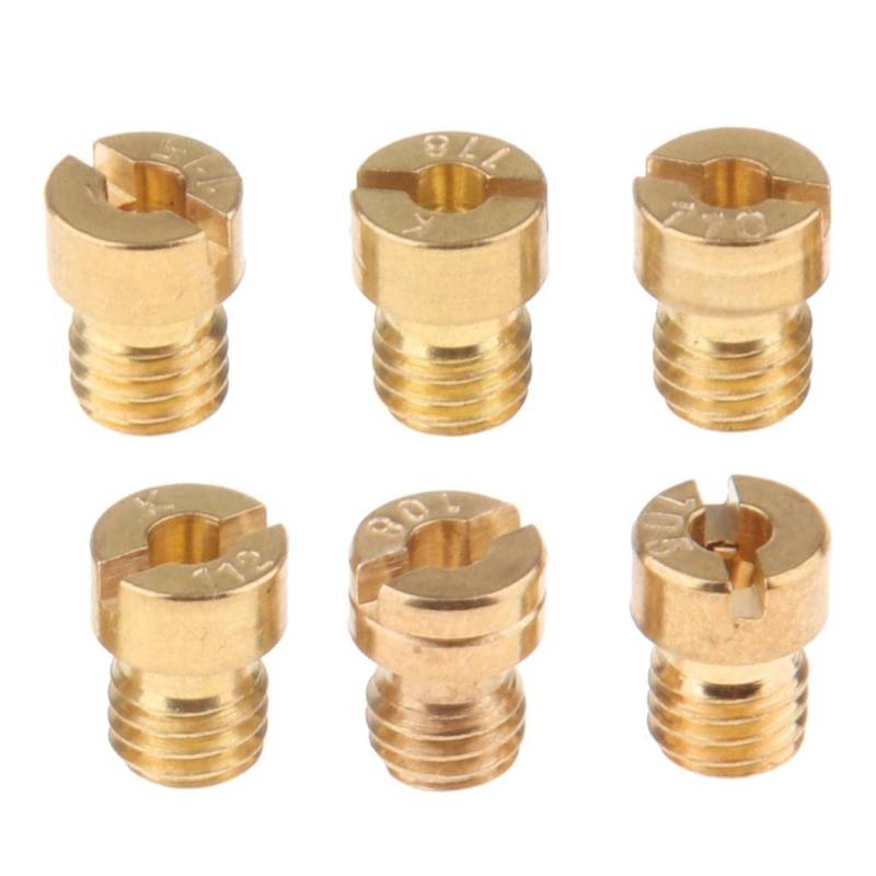 BaotyJie 6 X M5x0.8 Düsen Kit für Modelle 105, 108, 110 von BaotyJie