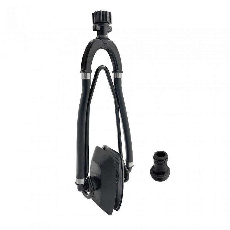 BaotyJie Bootsmotorreinigungssystem, Marine Ohrenschutz, Rechteckige Form, Anschluss für Wasserschläuche, Motorspüler mit Zwei Wasseranschlüssen von BaotyJie