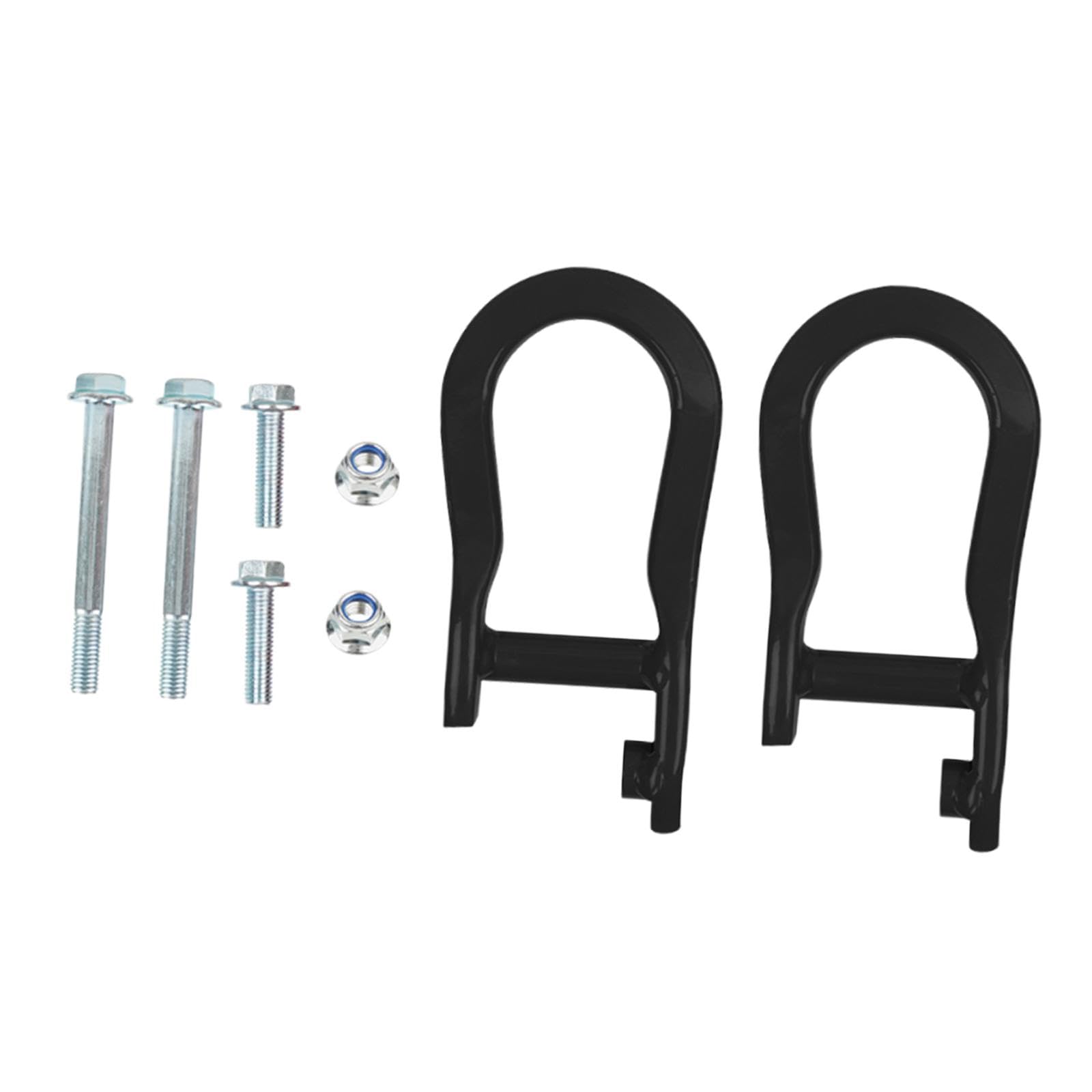 BaotyJie Front Stoßstange Tow Haken Zubehör Front Lower Anhänger Ringe Ersetzen für 1500 Ld, Schwarz BaotyJie Front Stoßstange Tow Haken Zubehör Front Lower Anhänger Ringe Ersetzen für 1500 Ld, Schwarz von BaotyJie
