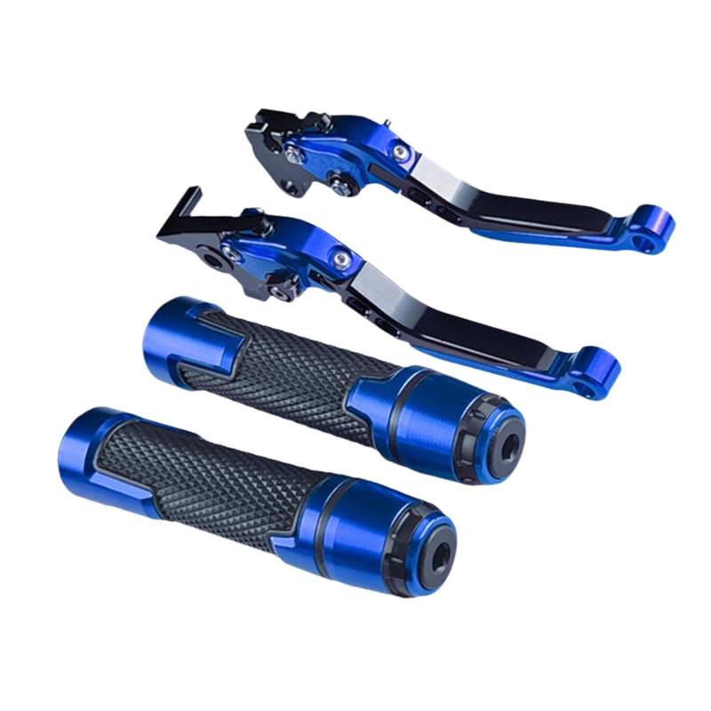 BaotyJie Kupplungs Und Bremshebel Set für CBR650R mit Verstellbaren Handgriffen, Blau von BaotyJie