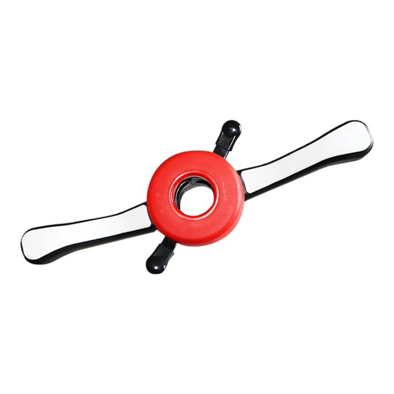 BaotyJie Reifenwechsler Werkzeug Balance Hub Nuss Einfache Installation Schwarzes stabiles professionelles Reifenrad Balancer Hub Flügel Klemmungsmutter, Id 40mm 4mm Pitch von BaotyJie