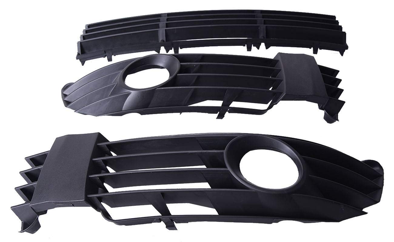 Bapmic 3B0853666L Mitte Rechts Links Stoßstange Gitter Grill Set für Passat/Variant 1.6/1.8T/1.9TDI/2.0/2.3/2.5TDI Bapmic 3B0853666L Mitte Rechts Links Stoßstange Gitter Grill Set für Passat/Variant 1.6/1.8T/1.9TDI/2.0/2.3/2.5TDI von Bapmic