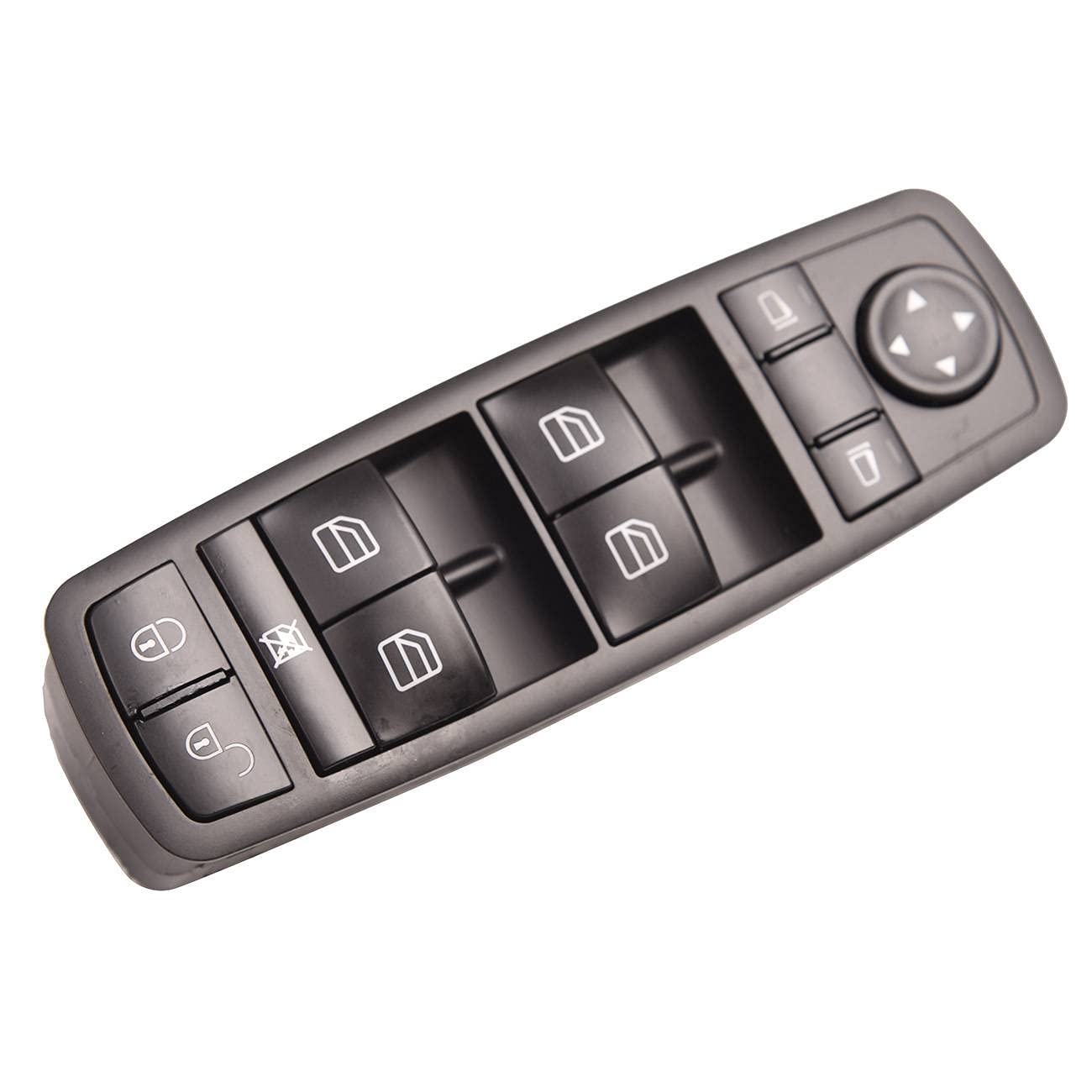 Bapmic Fensterheber Schalter Fensterheberschalter Vorne Links Ersatz für Mercedes Benz A/B-Klasse W169 W245 A1698206610 von Bapmic