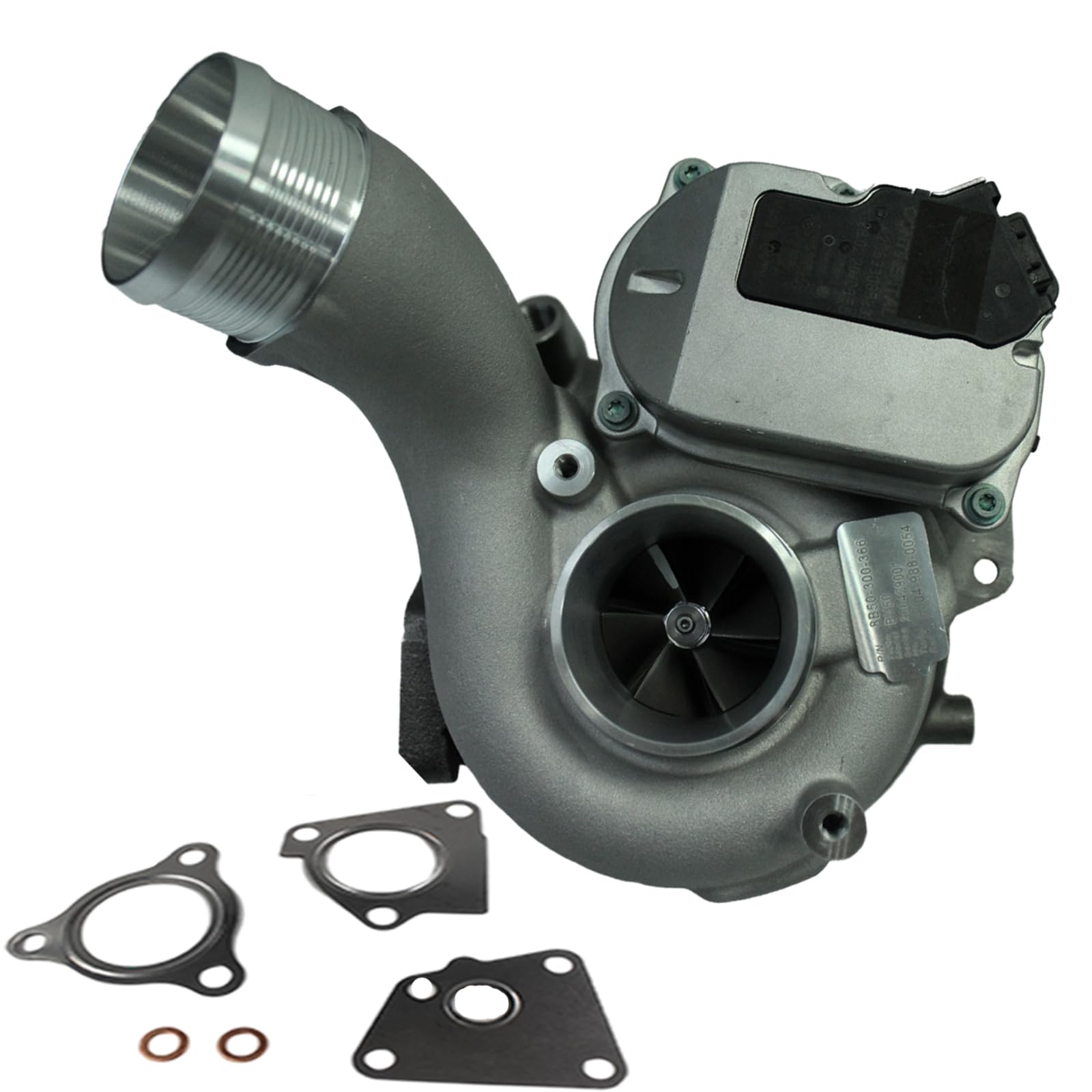 Bapmic Turbolader 059145715F Kompatibel mit A-ud-i 3.0 TDI quattro 233 PS 211 PS V-W T-ouareg 3.0 V6 TDI 165 KW, 225 PS Turbocharger von Bapmic