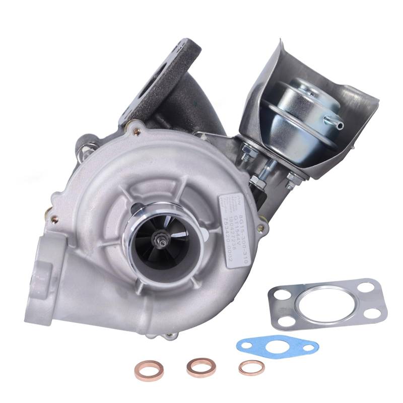 Bapmic Turbolader für Focus C-Max 1.6 TDCi 80 kW 109 PS M.IN.I Ci.tro.ën Peu.geo.t 1.6 HDi 3M5Q-6K682-AE 753420 Turbo 9656125880 7500300001 7534200002 9663199280 Abgasturbolader GT1544V von Bapmic