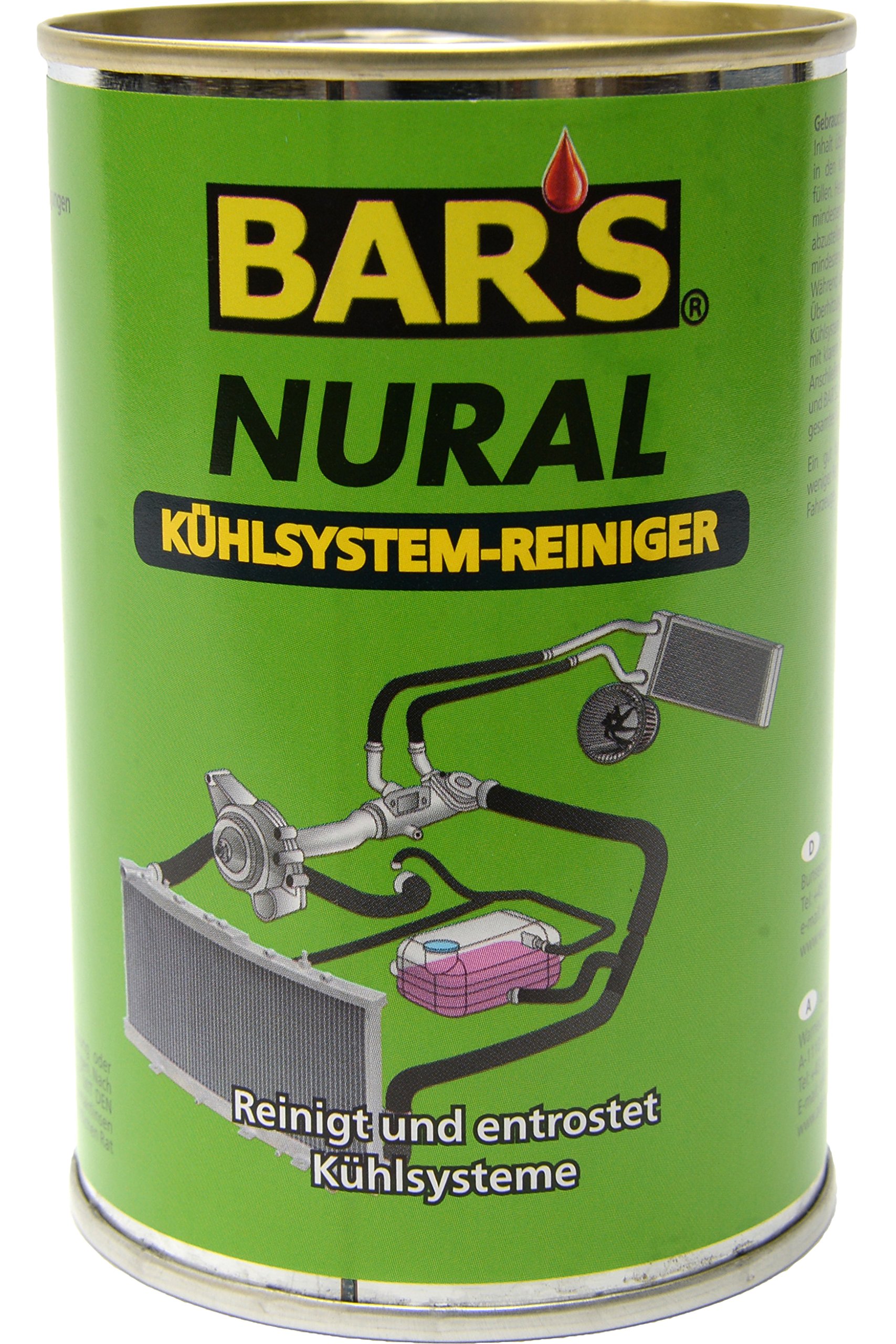 DR. WACK Bars Nural Kühlsystem-Reiniger, Reinigt und entrostet Kühlsysteme (bis zu 12 Liter), 150 g (#V131002) von DR. WACK