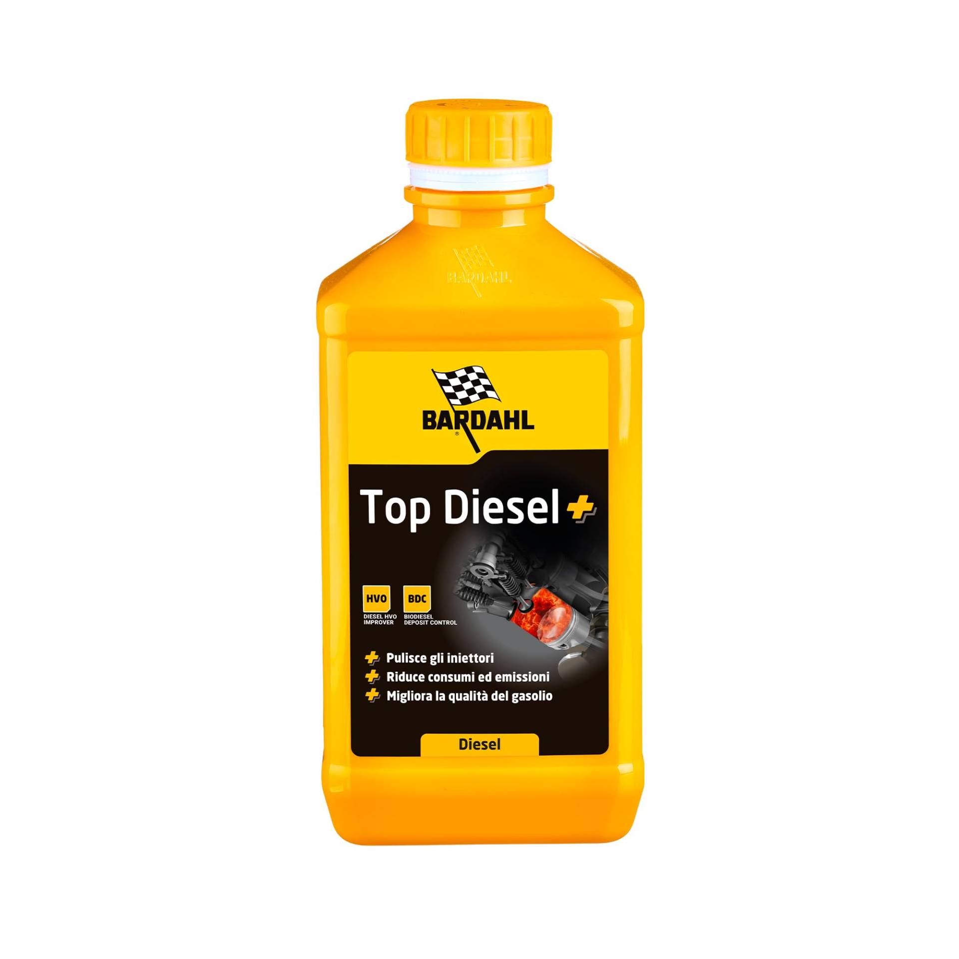 2 Liter Bardahl Additive Auto Top-Motoren Diesel Reiniger Reinigung Injektoren von Bardahl