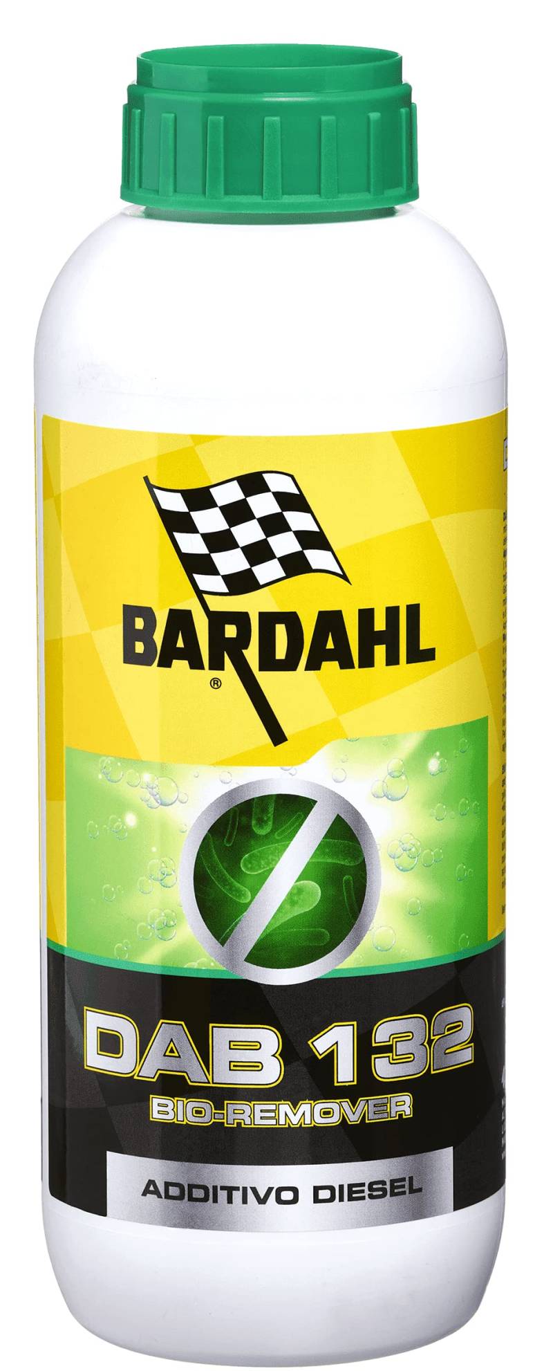 Bardahl Dab 132 Bio Remover, antibakterieller Diesel-Zusatzstoff, breites Wirkungsspektrum, gegen Bakterien und Pilze, 1 Liter von Bardahl