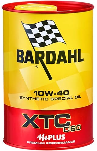 Bardahl - Motoröl für Auto, XTC C60 10W40, Schmieröl für Fahrzeuge, die nicht mit DPF oder FAP ausgestattet sind, 6 x 1 Liter von Bardahl