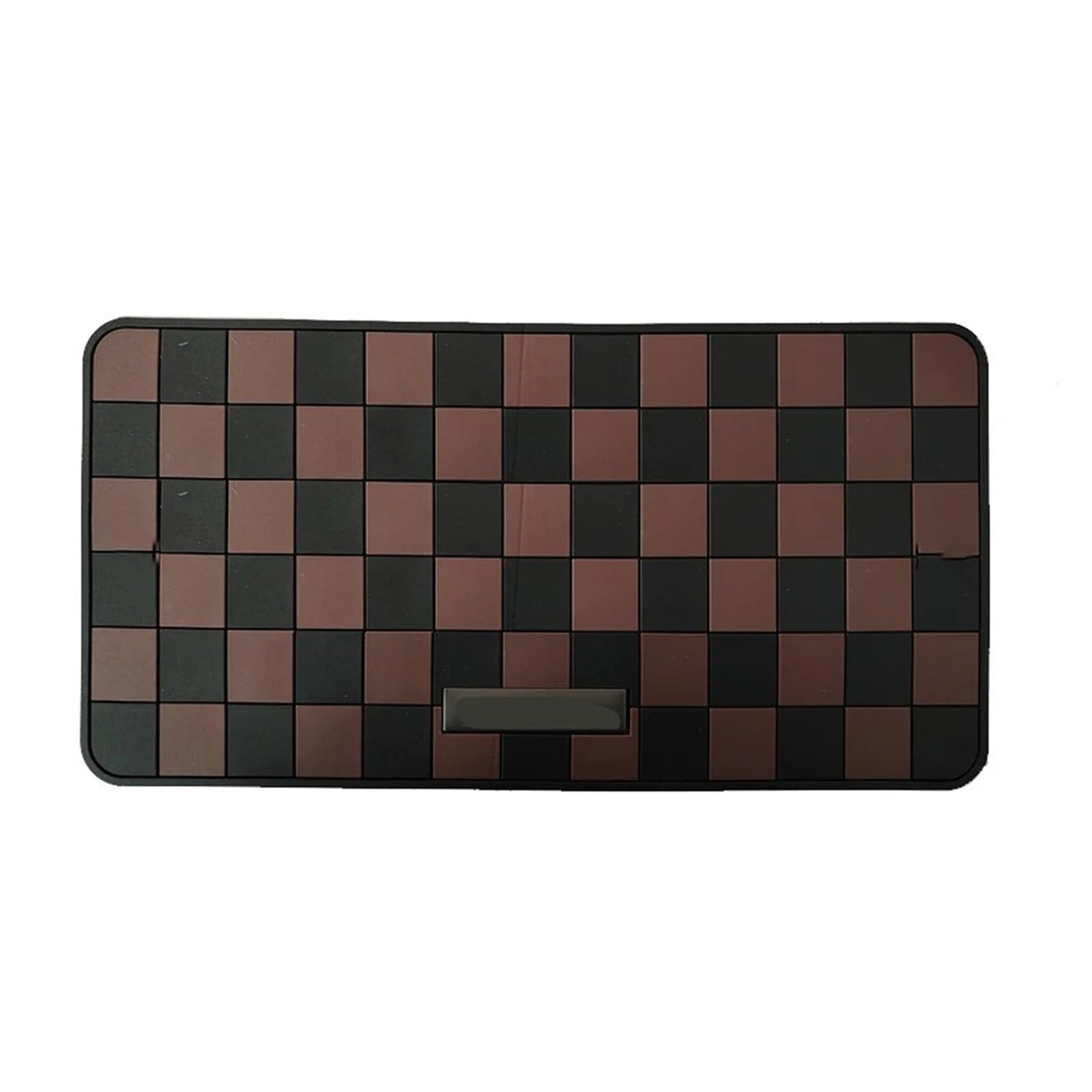 Antirutschmatten 28 * 15 cm Auto-Armaturenbrett-Antirutschmatte PVC Handy-Navigator Automatte Autoinnenraum Fester Schlüssel Handy-Antirutschmatte Dashboard rutschfeste Mat(Brown) von Barhbt