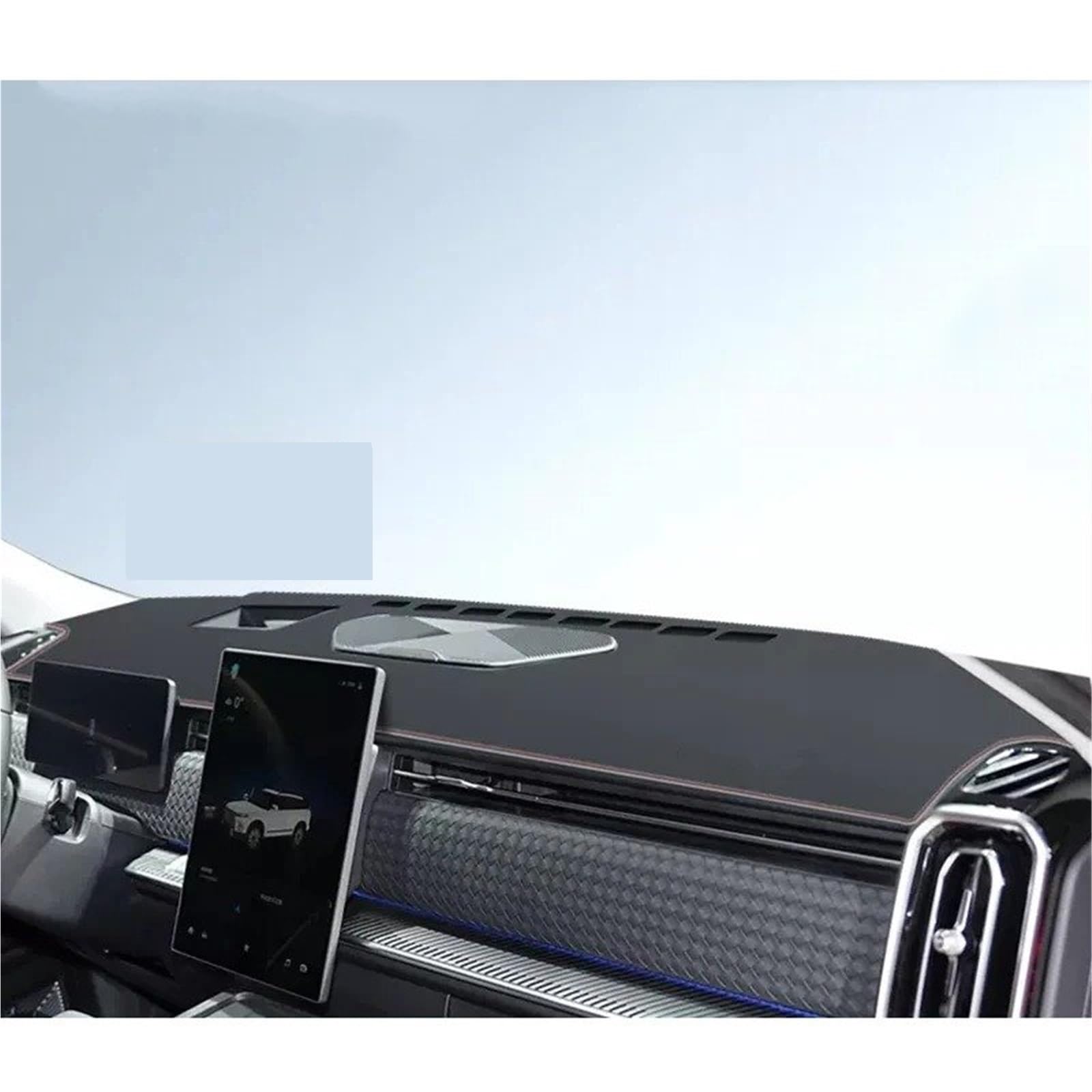 Antirutschmatten Für Chery Für Jaecoo J7 2024 2025 Auto Armaturenbrett Abdeckung Matten Vermeiden Licht Pads Anti-UV Fall Teppiche Zubehör Dashboard rutschfeste Mat(D) von Barhbt