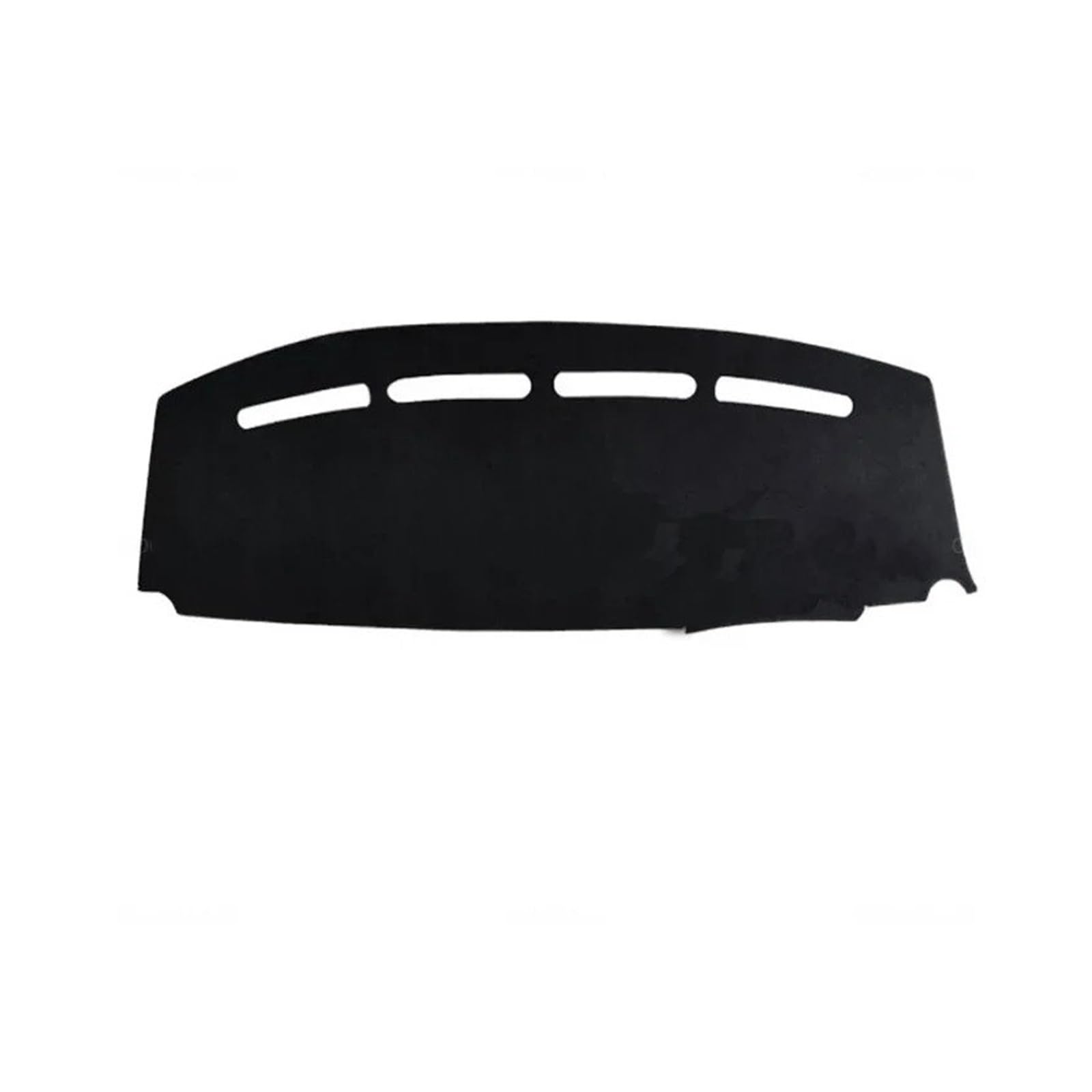 Antirutschmatten Für FIAT 500 500c 500e 2007-2024 Dashboard Cover Schützende Pad Armaturenbrett Sonnenschirm Anto-UV Teppich Zubehör Auto Dashboard rutschfeste Mat(Right Hand Black) von Barhbt
