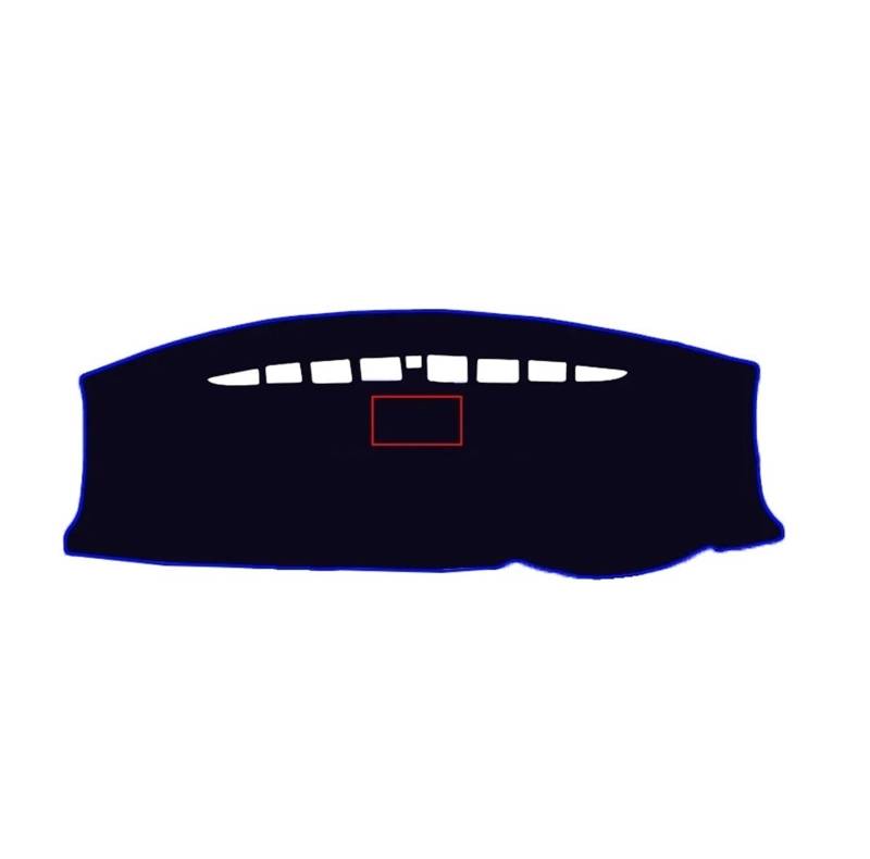Antirutschmatten Für Ford Für Edge MK1 2007-2011 2012 2013 2014 LHD RHD Auto Armaturenbrettabdeckung Dashmat 2 Lagen Auto Armaturenbrettmatte Teppich Cape Sonnenschutz Dashboard rutschfeste Mat(RHD von Barhbt