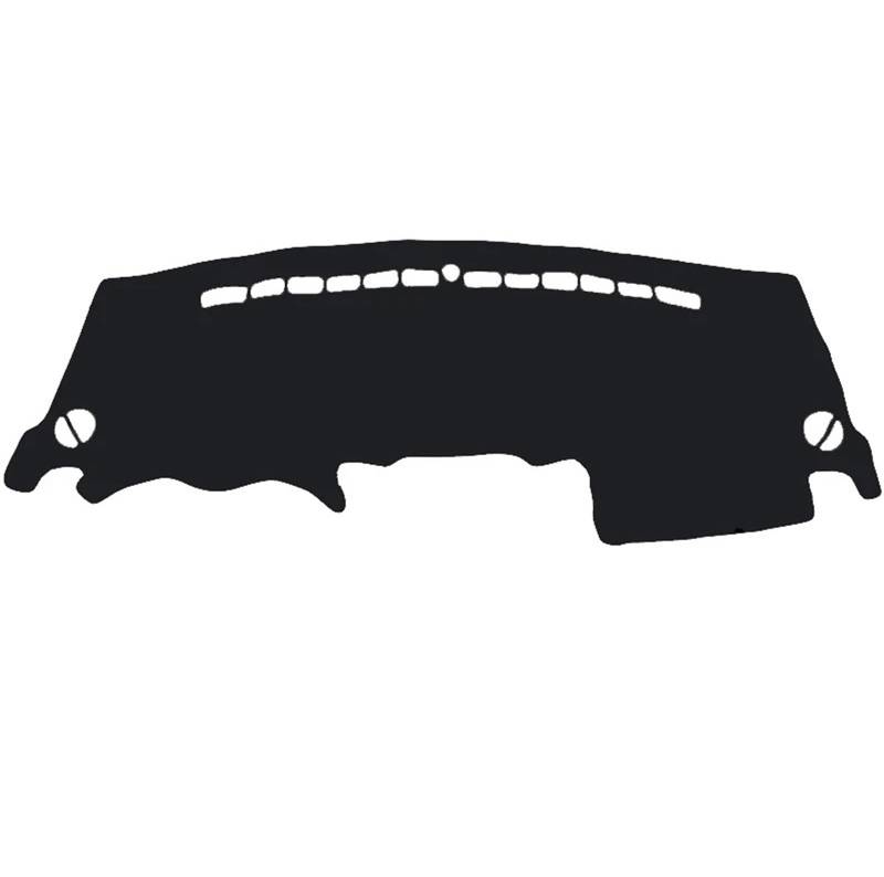 Antirutschmatten Für KIA Für Sportage 2011 2012 2013 2014 2015 LHD RHD 2-lagige Auto-Armaturenbrett-Abdeckung Teppich-Cape-Teppich-Pad Sonnenschutz-Schutz Dashboard rutschfeste Mat(LHD Red) von Barhbt