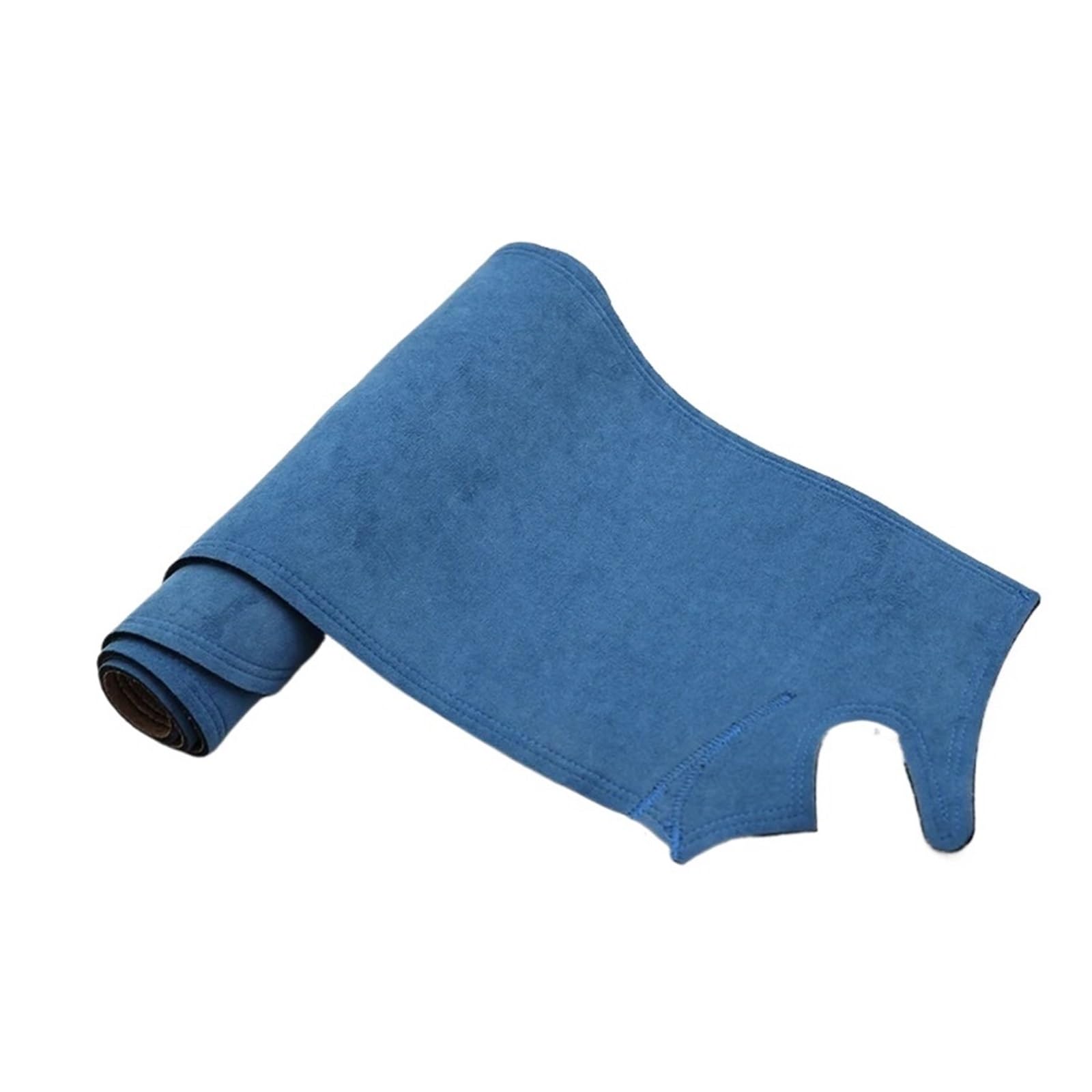 Antirutschmatten Für Mazda Für MX-5 MX5 2.0 SE-L NAV ND ND6E Für Miata RF Targa GT 2015-2020 Wildleder Leder Dashmat Dash Matte Abdeckung Dashboard Pad Teppich Dashboard rutschfeste Mat(Blue LHD) von Barhbt