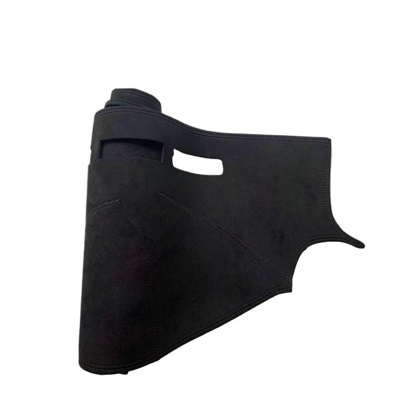 Antirutschmatten Für Mazda Für MX-5 MX5 2.0 SE-L Nav ND ND6E Für Miata RF Targa GT 2015-2020 Wildleder Leder Dashmat Dash Matte Abdeckung Dashboard Pad Teppich Dashboard rutschfeste Mat(Full Black LHD von Barhbt
