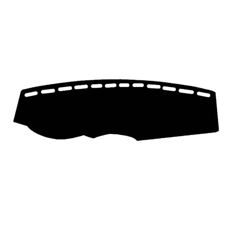 Antirutschmatten Für Nissan Für Paladin 2004-2013 Auto-Armaturenbrett-Abdeckung Teppich Armaturenbrett-Pad Sonnenschutz UV-Kissen Autozubehör Dashboard rutschfeste Mat(LHD Black) von Barhbt