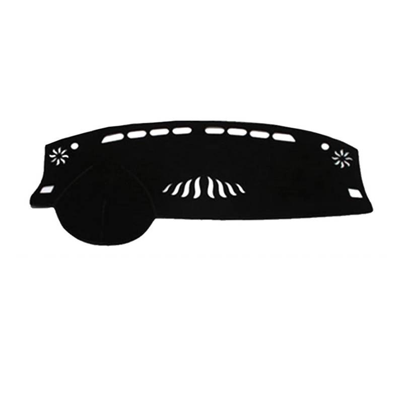 Antirutschmatten Für Nissan Für Teana J32 2rd Generation 2008-2012 2-lagige Auto-Armaturenbrett-Abdeckung Armaturenbrett-Matte Teppich Sonnenschutzbrett DashMat Dashboard rutschfeste Mat(LHD Red) von Barhbt