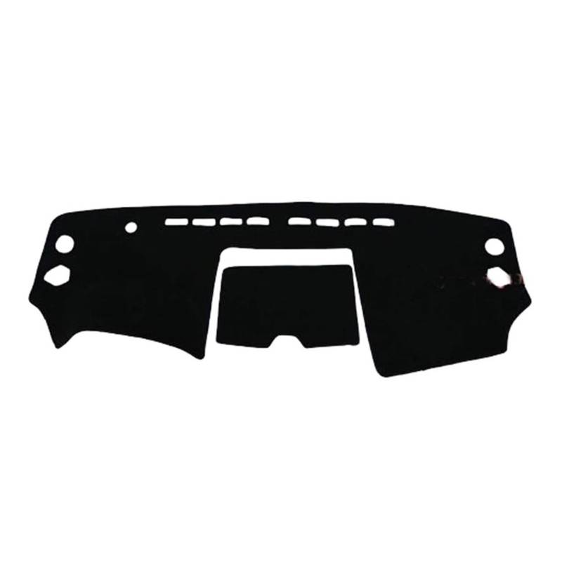 Antirutschmatten Für Nissan Für X-Trail Für XTrail T31 2008-2013 LHD RHD 2-lagige Armaturenbrett-Abdeckung Teppich-Cape-Teppich-Pad Teppich-Dashmat-Sonnenschutz-Pad Dashboard rutschfeste Mat(LHD Black von Barhbt