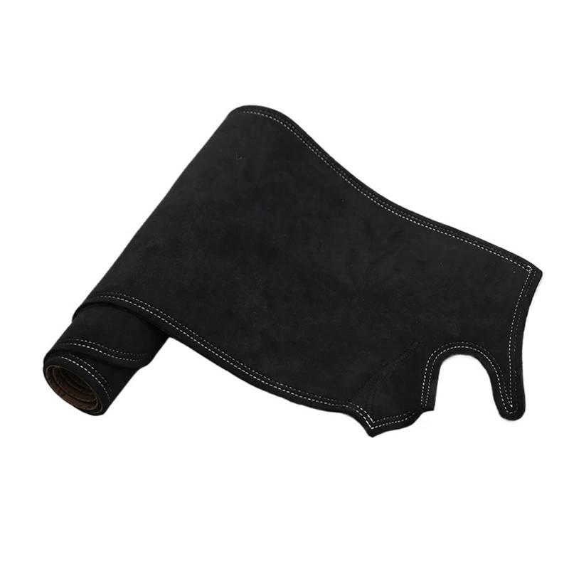 Antirutschmatten Für Stepwgn Spada RK1 RK2 RK5 RK6 2009 2010-2014 Wildleder Leder Dashmat Dash Matte Abdeckung Dashboard Pad Teppich Auto Zubehör Dashboard rutschfeste Mat(Black White RHD) von Barhbt