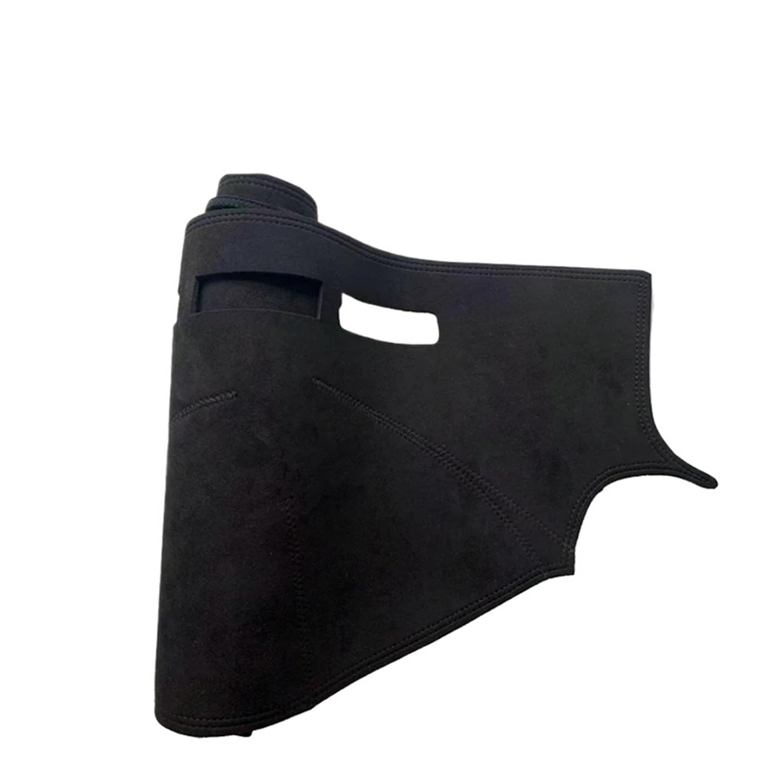 Antirutschmatten Für Stepwgn Spada RK1 RK2 RK5 RK6 2009 2010-2014 Wildleder Leder Dashmat Dash Matte Abdeckung Dashboard Pad Teppich Auto Zubehör Dashboard rutschfeste Mat(Full Black LHD) von Barhbt