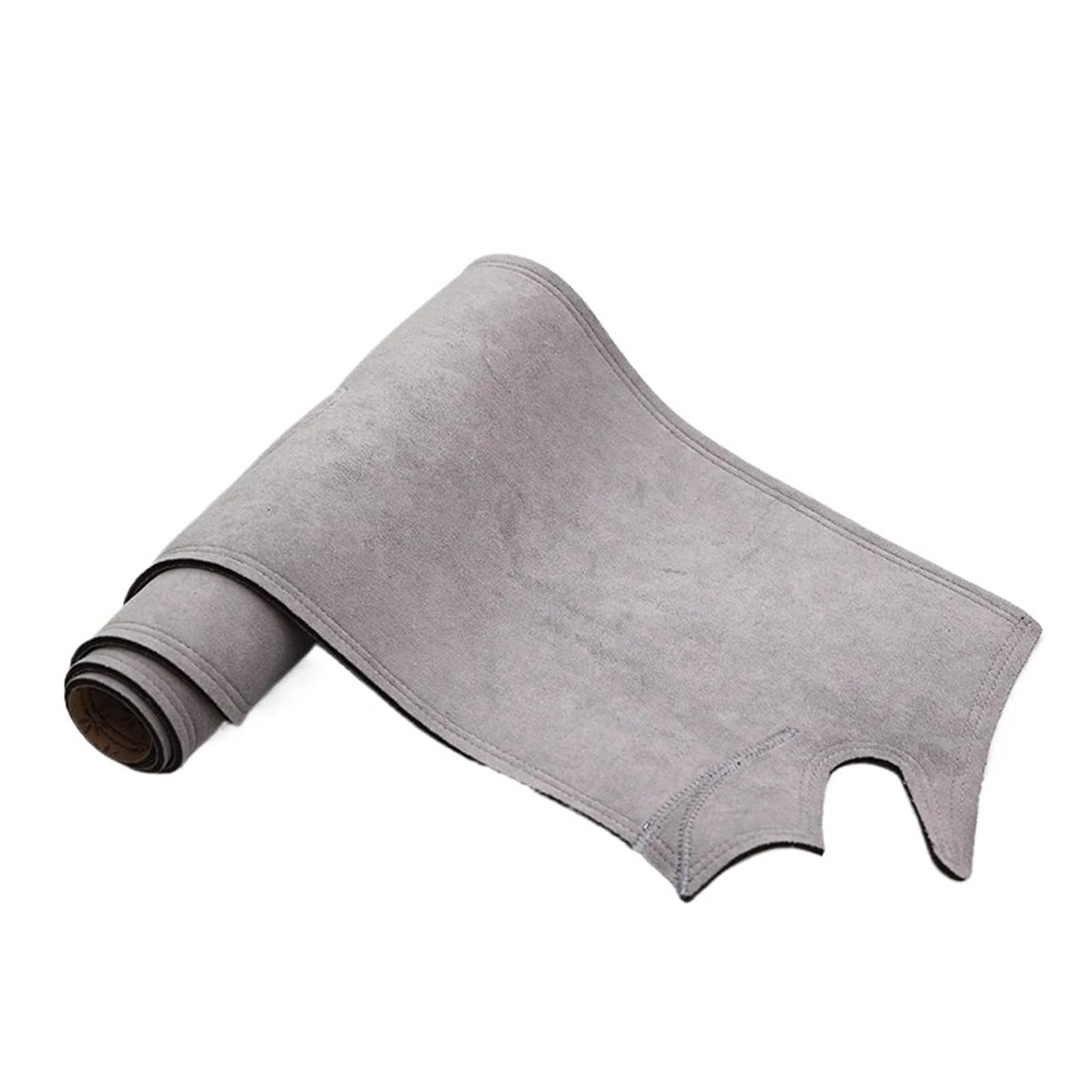 Antirutschmatten Für Stepwgn Spada RK1 RK2 RK5 RK6 2009 2010-2014 Wildleder Leder Dashmat Dash Matte Abdeckung Dashboard Pad Teppich Auto Zubehör Dashboard rutschfeste Mat(Grey RHD) von Barhbt