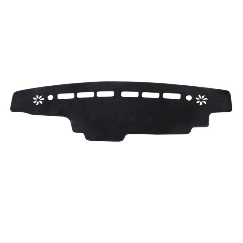 Antirutschmatten Für Suzuki Every Für Microvan DA17V DA17W 2015-heute Armaturenbrett-Abdeckung Anti-Rutsch-Matte Schutzpolster Auto-Sonnenschutz-Teppich Dashboard rutschfeste Mat(Left Hand Black) von Barhbt