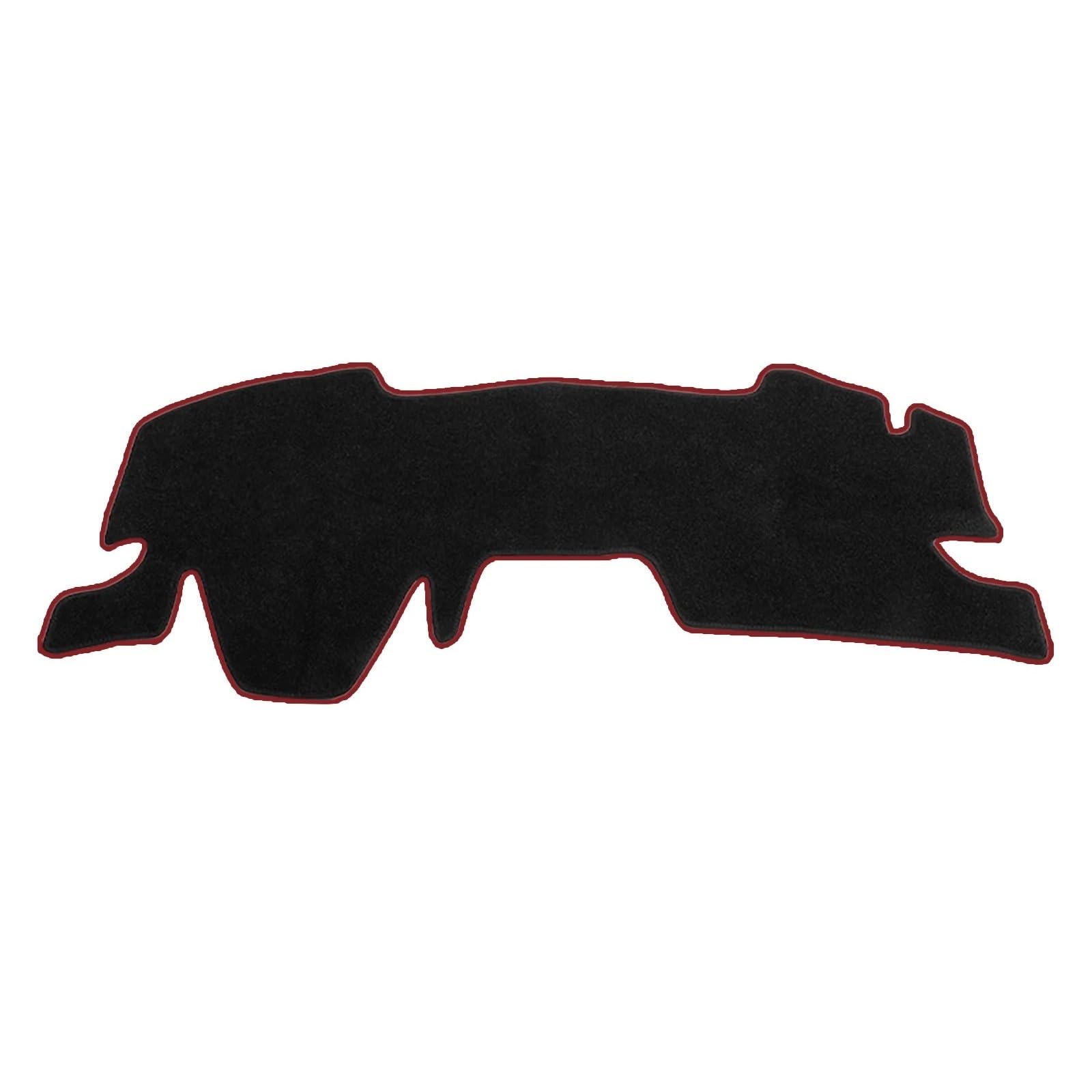 Antirutschmatten Für Toyota Für Yaris Für Cross XP210 2021 2022 2023 2024 Auto-Armaturenbrett-Matte Zubehör Sonnenschutz-Schutzpolster Dashboard rutschfeste Mat(LHD RED NO HUD) von Barhbt