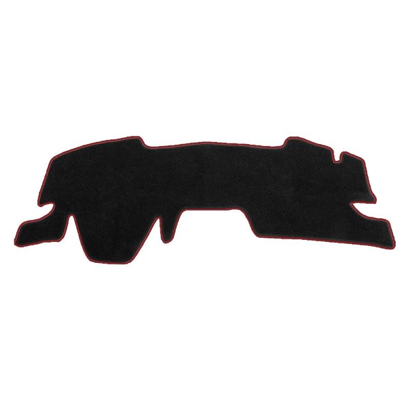 Antirutschmatten Für Toyota Für Yaris Für Cross XP210 2021 2022 2023 2024 Auto-Armaturenbrett-Matte Zubehör Sonnenschutz-Schutzpolster Dashboard rutschfeste Mat(LHD RED NO HUD) von Barhbt