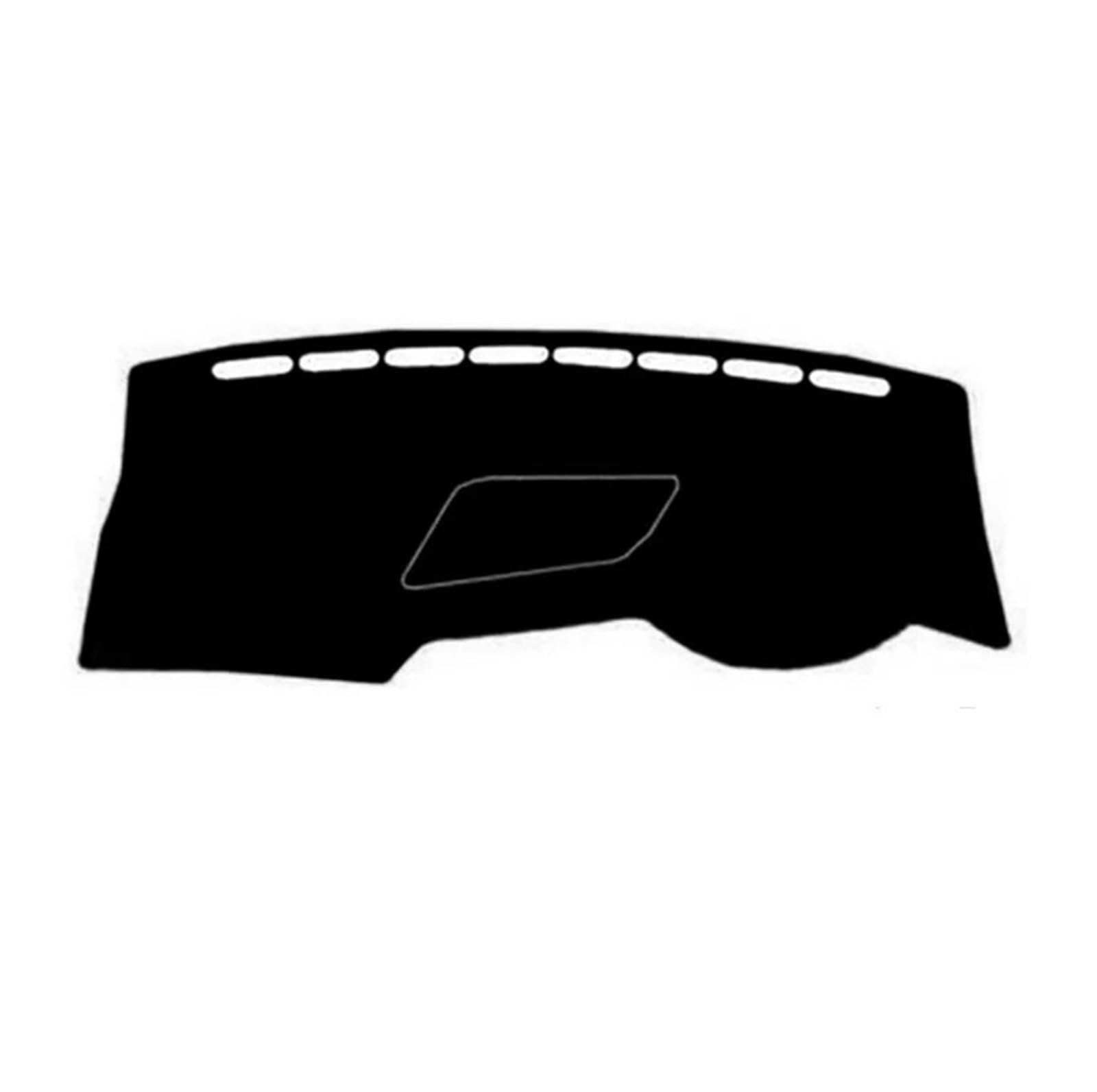 Antirutschmatten Für VW Für Touran MK2 2016 2017 2018 2019 2020 LHD RHD Auto Innere Dashboard Abdeckung Dashmat Dash Matte Teppich Sonnenschutz Cape Dashboard rutschfeste Mat(RHD Blue) von Barhbt
