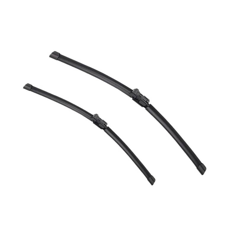 Autmotive Scheibenwischero Für Fiat 500 500C 2007-2016 Auto-Frontwischer, Weicher Gummiwischer, Windschutzscheibe HD Leise Sauberes Fenster Auto-Regenbürste 24Zoll + 14Zoll Scheibenwischer Wischblatt von Barhbt