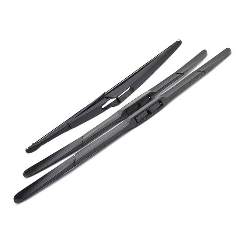 Autmotive Scheibenwischero Für Nissan Qashqai J11 2013-2020 Windschutzscheiben-Windschutzscheiben-Fensterbürsten 26 "+ 17" + 12 "Wischer Vorne Und Hinten Wischerblätter Set Scheibenwischer Wischblat von Barhbt