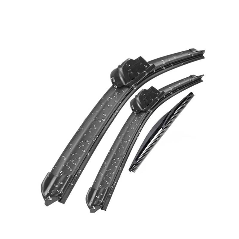 Autmotive Scheibenwischero Für Suzuki SX4 S-Cross 2013-2020 Windschutzscheibe Windschutzscheibe Fenster 26 "+ 14" + 10 "Wischer Vorne Und Hinten Wischerblätter Set Kit Scheibenwischer Wischblatt von Barhbt