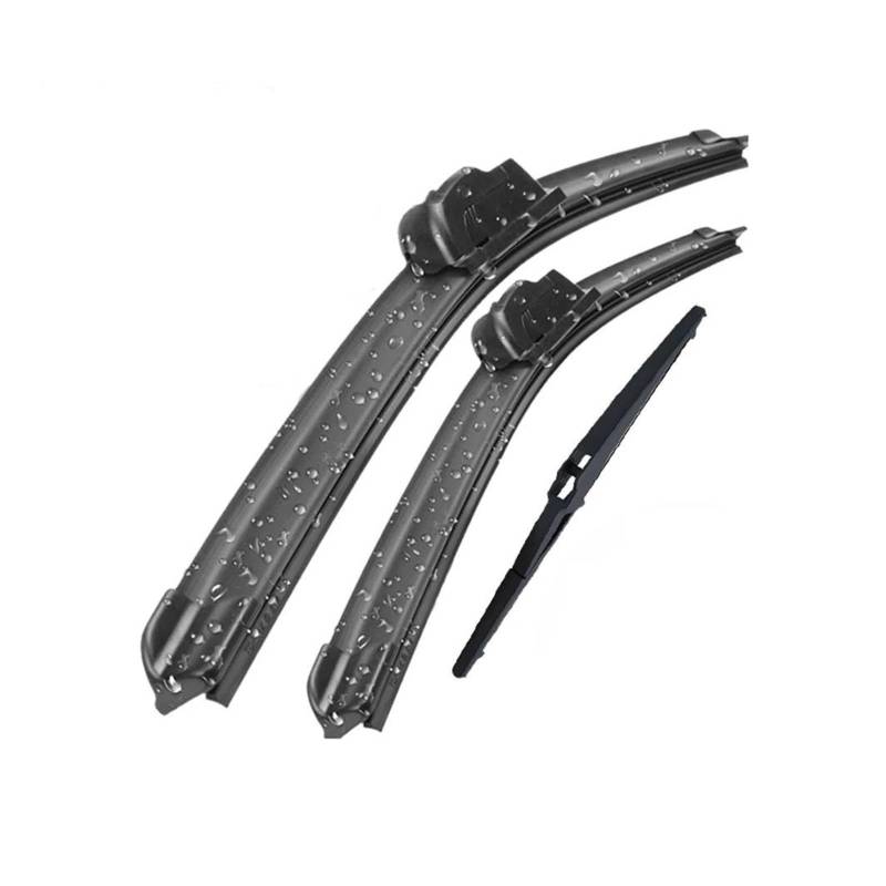 Autmotive Scheibenwischero Für Toyota Für RAV4 XA30 2005-2012 Windschutzscheibe Windschutzscheibe Fensterbürste 24 "+ 16" + 12 "Wischer Vorne Und Hinten Wischerblätter Set Kit Scheibenwischer Wischbla von Barhbt