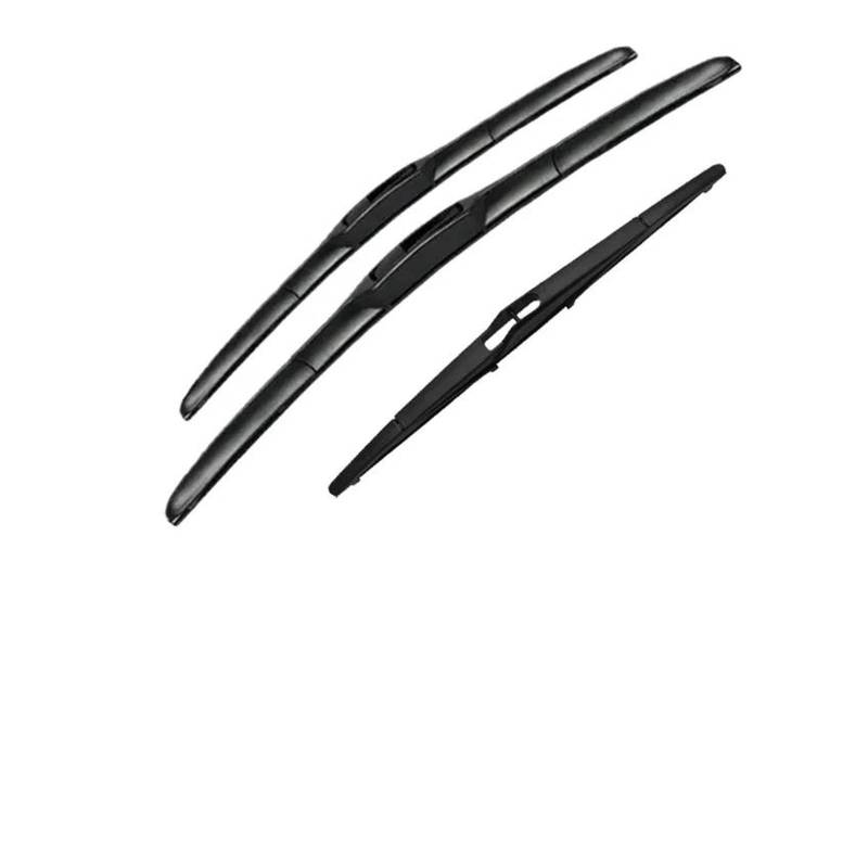 Autmotive Scheibenwischero Für X3 E83 2003-2010 22 "+ 20" + 14 "Windschutzscheibe Fenster Windschutzscheibe J Haken Auto Zubehör Auto Vorne Hinten Wischerblätter Scheibenwischer Wischblatt(RHD Front R von Barhbt