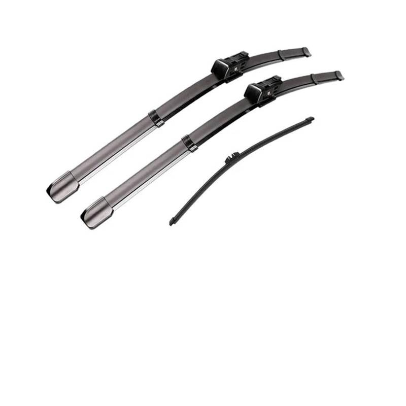 Autmotive Scheibenwischero Für X5 E70 2006-2013 Windschutzscheibe Windschutzscheibe 24 "+ 20" + 15 "XDrive 35d 40d Autozubehör Abdeckung Vorne Hinten Wischerblätter Set Scheibenwischer Wischblatt(LHD von Barhbt