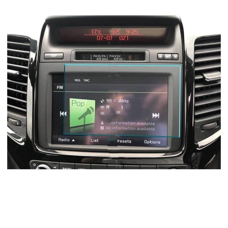 Auto Displayschutz Für KIA Für Venga 2017 2018 2019 Auto GPS Navigation Zubehör Gehärtetem Glas Schutz Film Screen Protector Auto Displayschutzfolie von Barhbt