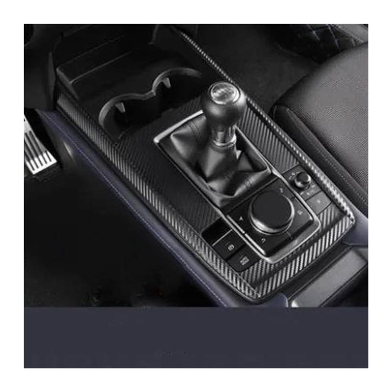 Interieur Zubehör Autoaufkleber Für Mazda Für CX30 Für CX-30 2020 2021 2022 Schalthebelrahmen Panel Membran Dekoration Abdeckung Innenmodifikation Panel Dekoration Trim(for MT Version) von Barhbt