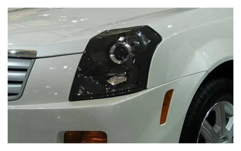 Scheinwerfer Shell Lampenschirm Für Cadillac Für CTS 2005 2006 Scheinwerferabdeckung Scheinwerfer Transparente Linse Lampenschalenmasken PC Ersetzen OE Lampenschirm Objektiv Scheinwerfer Gla(2PCS left von Barhbt