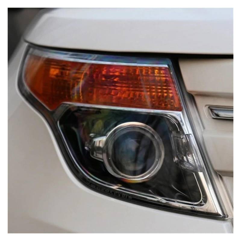 Scheinwerfer Shell Lampenschirm Für Ford Für Explorer 2011 2012 2013 2014 2015 Auto Lichter Shell Vorne Scheinwerfer Abdeckung Ersetzen Die Lampenschirm Objektiv Scheinwerfer Gla(Left and Right) von Barhbt