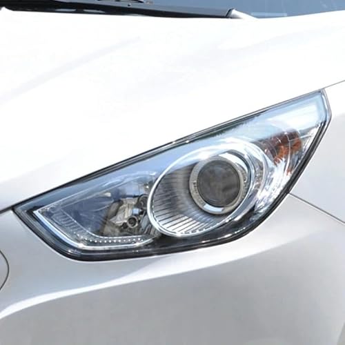 Scheinwerfer Shell Lampenschirm Für Hyundai Für IX35 2009 2010 2011 2012 Autozubehör Lichter Shell Scheinwerfer Transparente Linsenabdeckung Ersatz Objektiv Scheinwerfer Gla(2Pcs Left and Right) von Barhbt