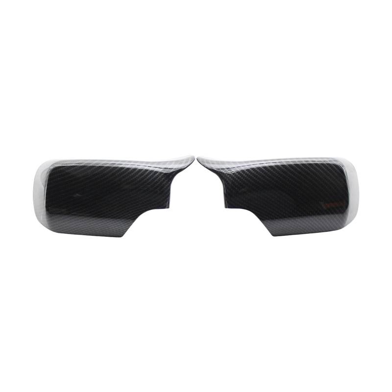 Tür Spiegelkappen Für 3 5 Für E39 E46 Für 525i 528i 530i 540i 323i 330i 328i Seite Rückspiegel Abdeckkappen Auto Spiegelkappen(Carbon fiber2) von Barhbt